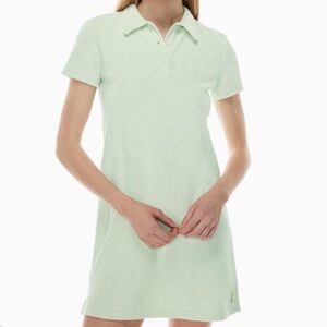 Aritzia TNA Light Green Yale Dress